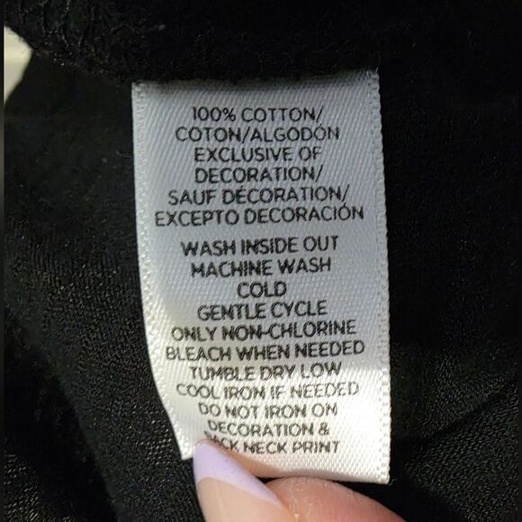 LOFT Black Bead Embellished Women's Top - Picture 5 of 5